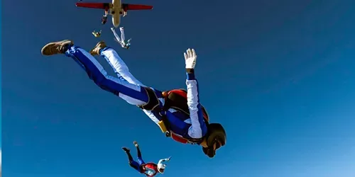Skydivers examination